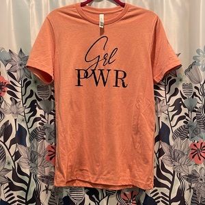 Peachy GRL Power Tee